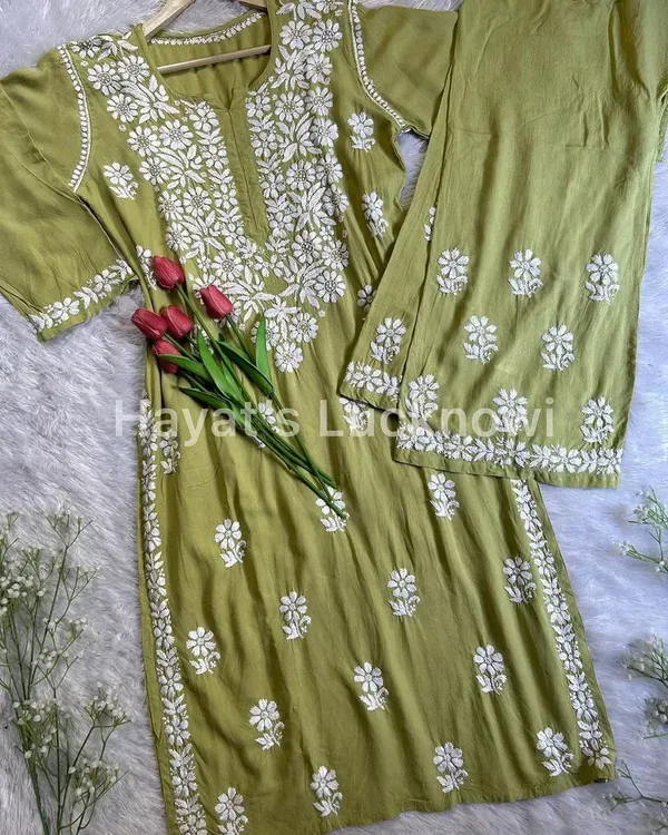 Mehndi_Regular_Kurta_Set_For_Women