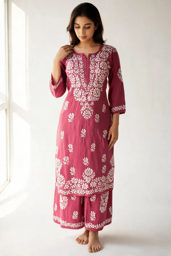 Pink_Cotton_Kurta_Set_For_Women