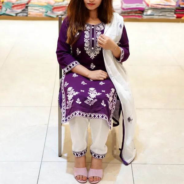 Purple_Cotton_Kurta_Set_For_Women