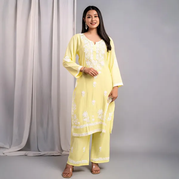 Lemon_Cotton_Palazzo_Kurta_Set_For_Women
