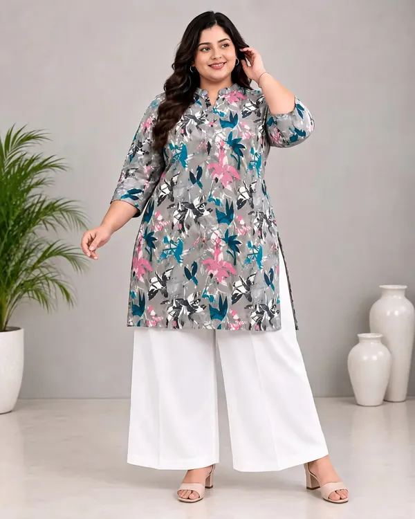 Grey_Cotton_Kurta_Set_For_Women