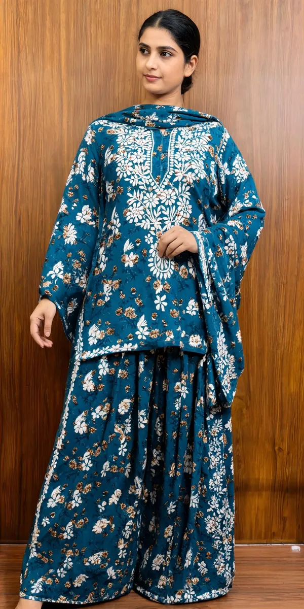 Sky_Blue_Cotton_Palazzo_Suit_Set_For_Women