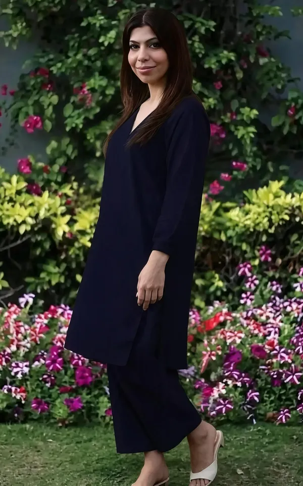 Blue_Cotton_Kurta_Set_For_Women