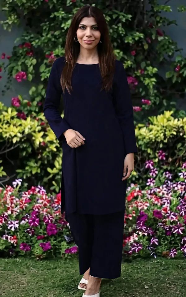 Blue_Cotton_Kurta_Set_For_Women