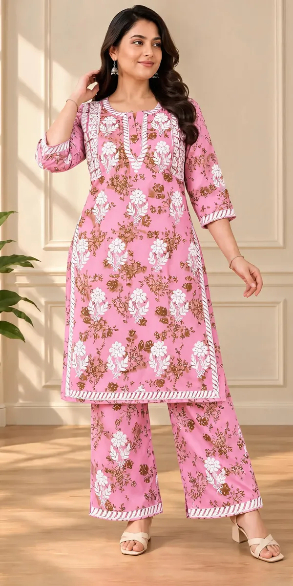 Pink_Cotton_Palazzo_Suit_Set_For_Women