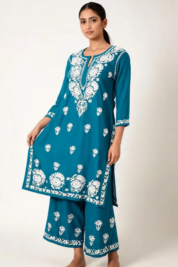 Blue_Cotton_Palazzo_Suit_Set_For_Women