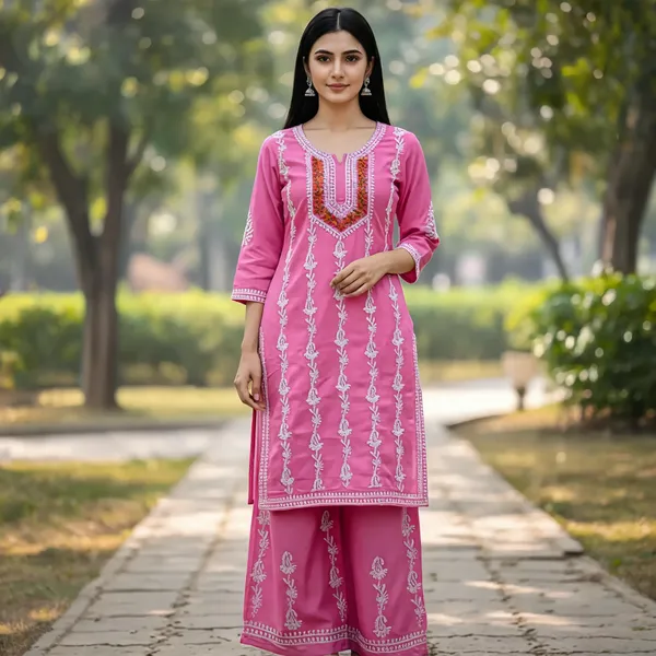 Pink_Cotton_Palazzo_Kurta_Set_For_Women