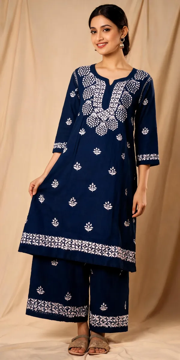 Blue_Cotton_Palazzo_Suit_Set_For_Women