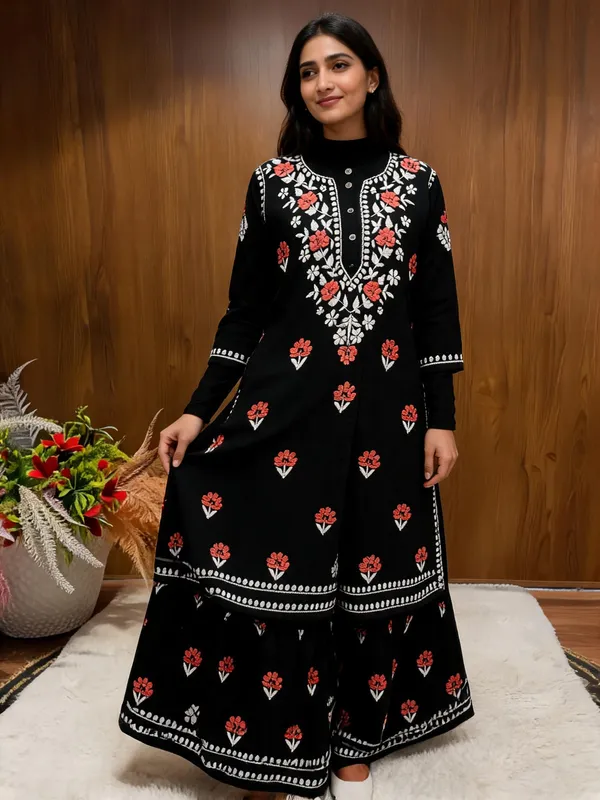 Black_Cotton_Palazzo_Suit_Set_For_Women