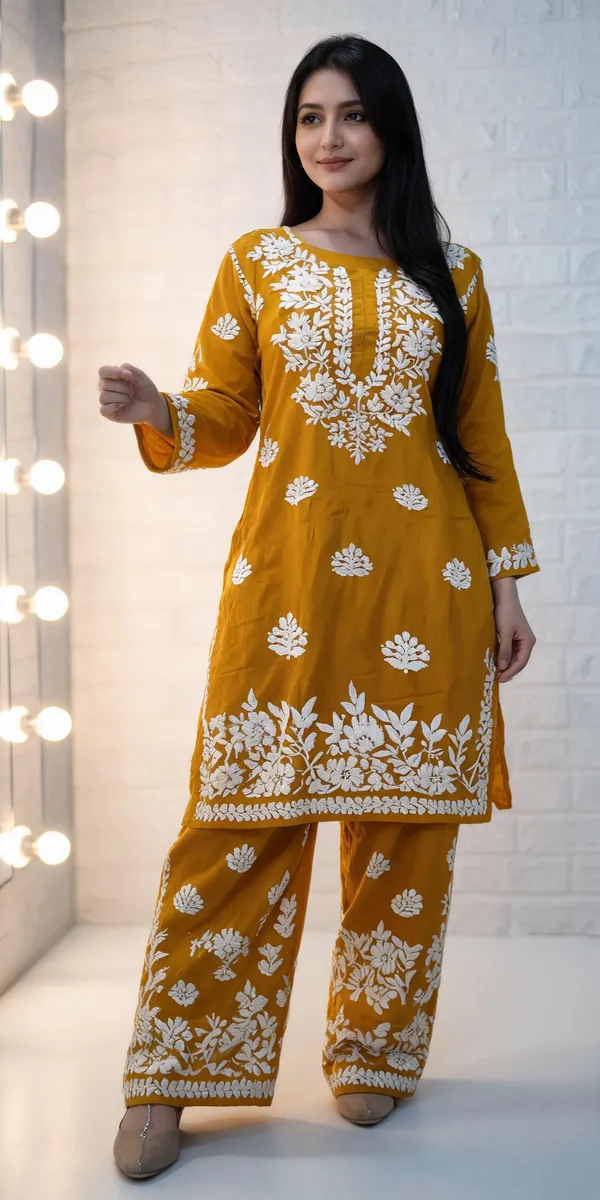 Yellow_Cotton_Palazzo_Suit_Set_For_Women