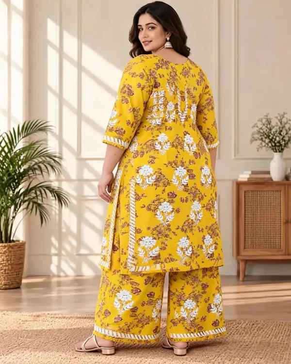 Yellow_Cotton_Palazzo_Suit_Set_For_Women