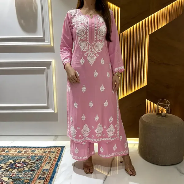 Pink_Cotton_Palazzo_Suit_Set_For_Women