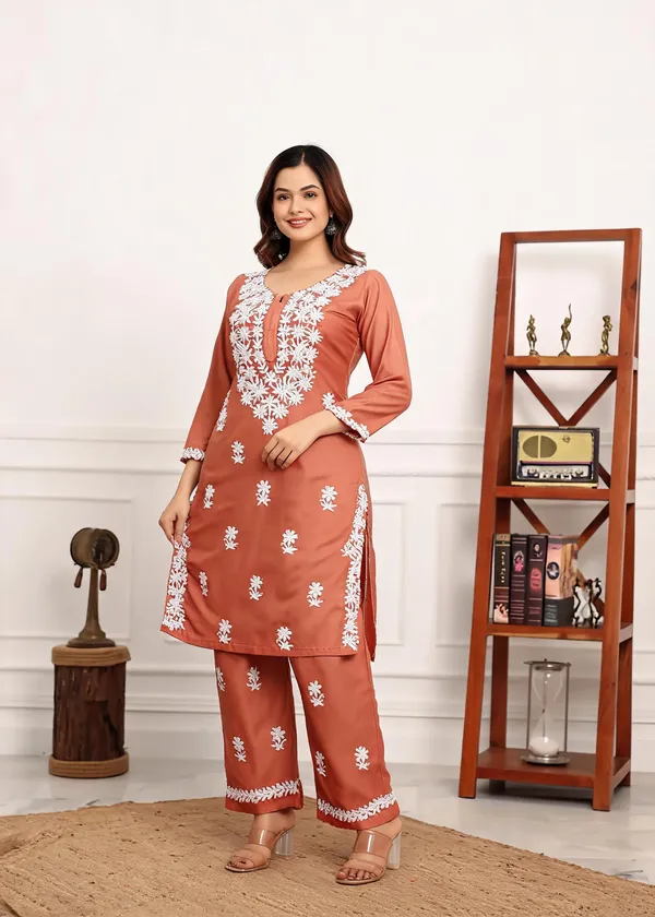 Magenta_Cotton_Palazzo_Suit_Set_For_Women