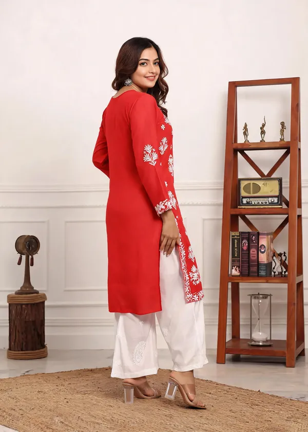 Red_Cotton_Palazzo_Suit_Set_For_Women