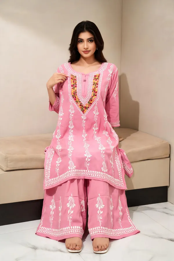 Pink_Cotton_Palazzo_Suit_Set_For_Women
