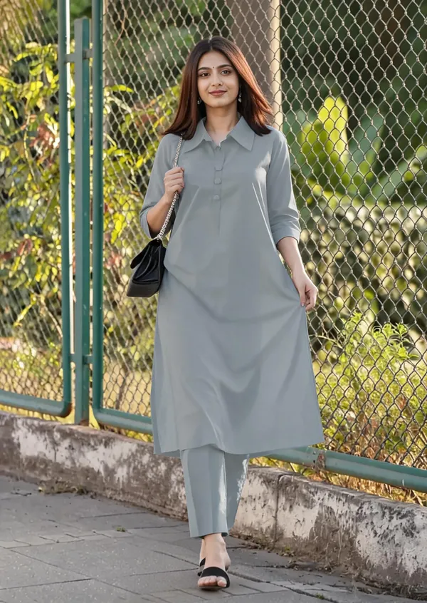 Grey_Cotton_Kurta_Set_For_Women