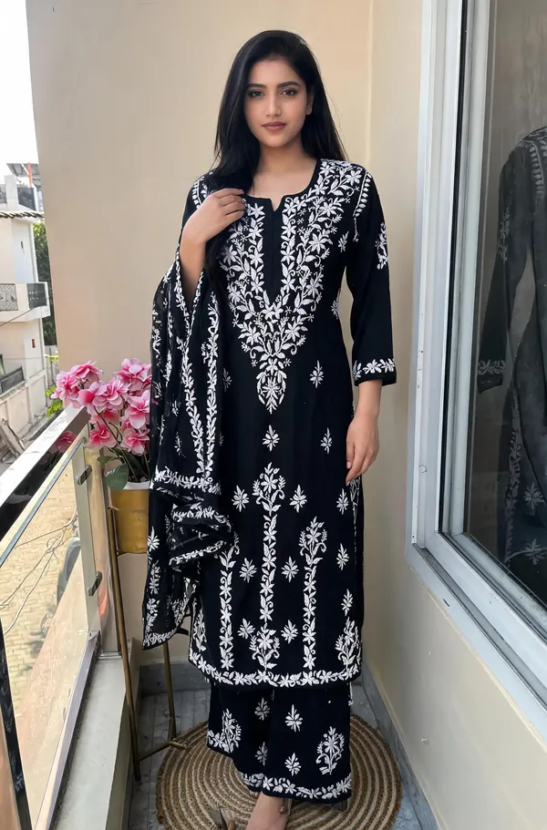 Black_Cotton_Palazzo_Suit_Set_For_Women