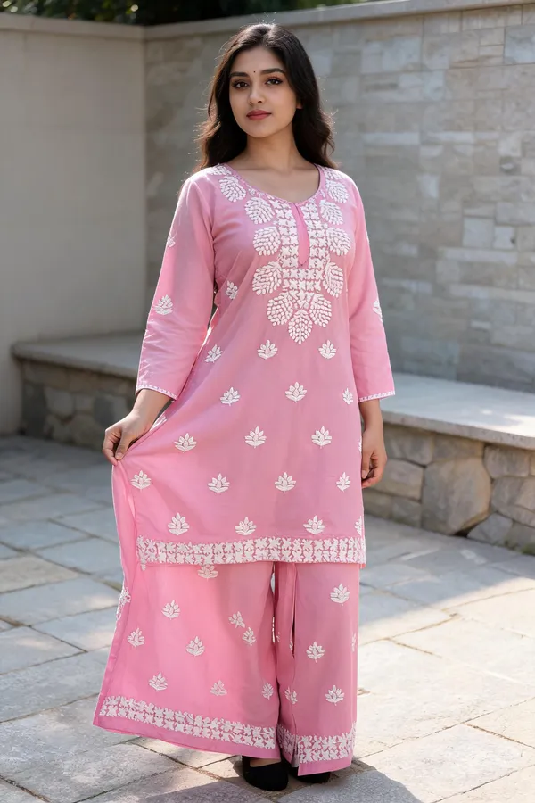 Pink_Cotton_Palazzo_Suit_Set_For_Women