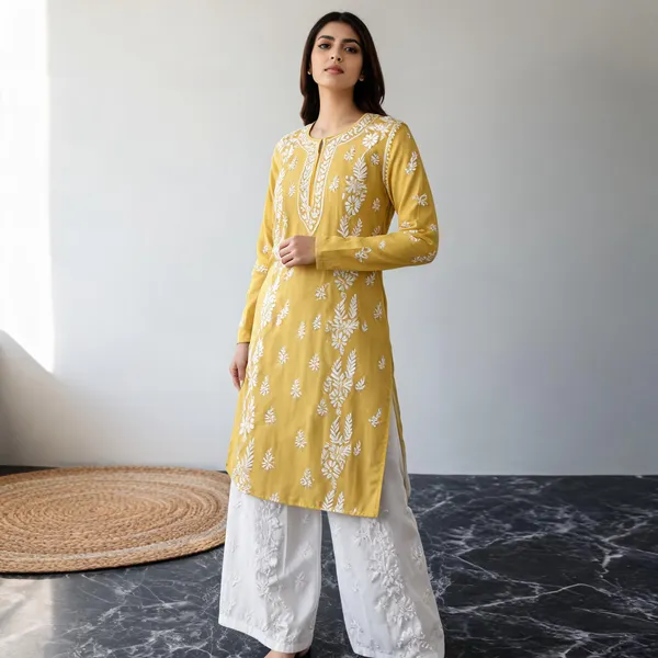Lemon_Cotton_Palazzo_Kurta_Set_For_Women