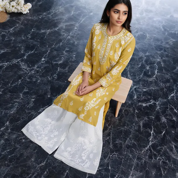 Lemon_Cotton_Palazzo_Kurta_Set_For_Women