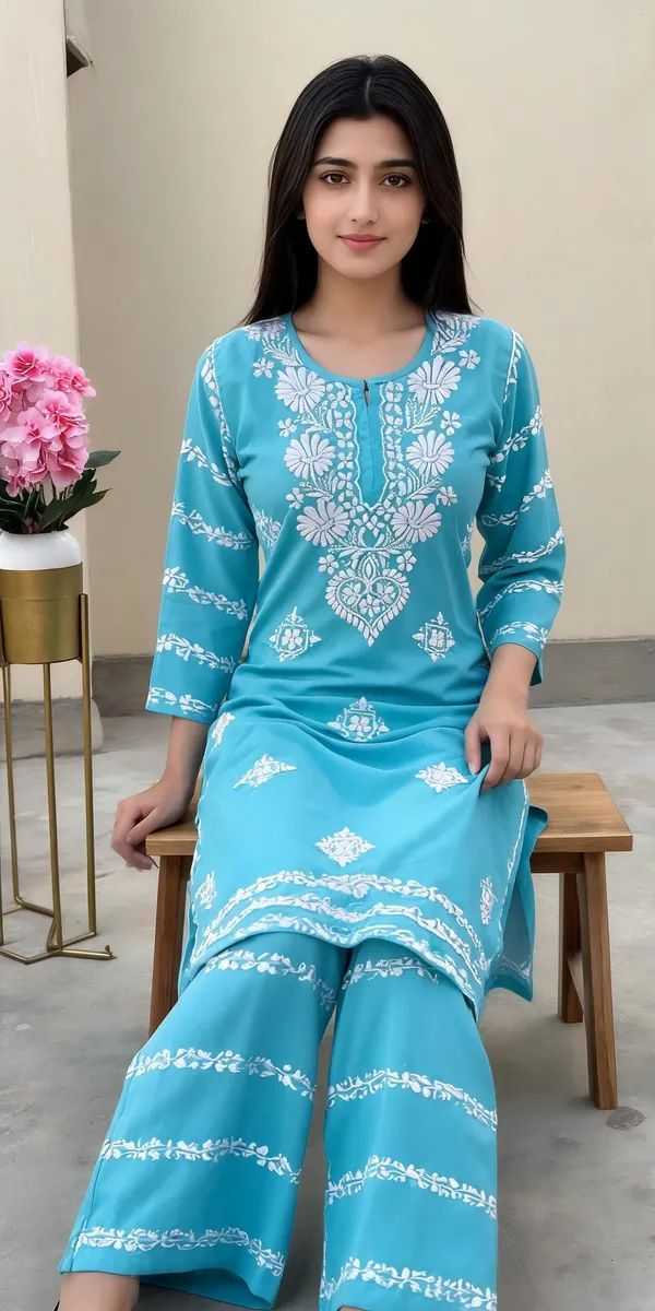 Blue_Cotton_Palazzo_Suit_Set_For_Women