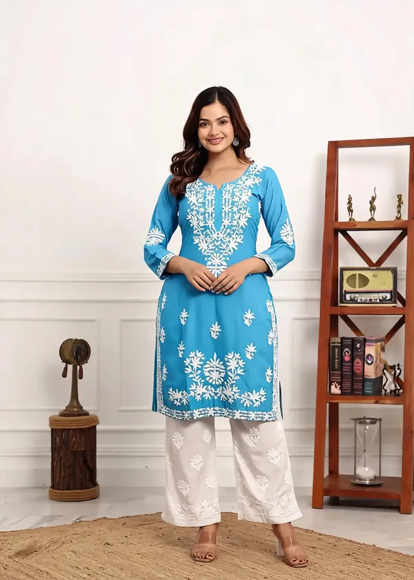 Sky_Blue_Cotton_Palazzo_Suit_Set_For_Women