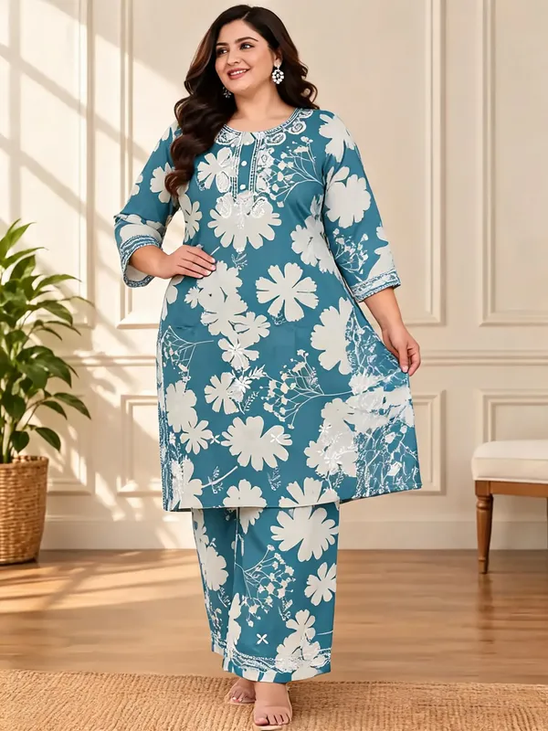 Green_Cotton_Palazzo_Suit_Set_For_Women