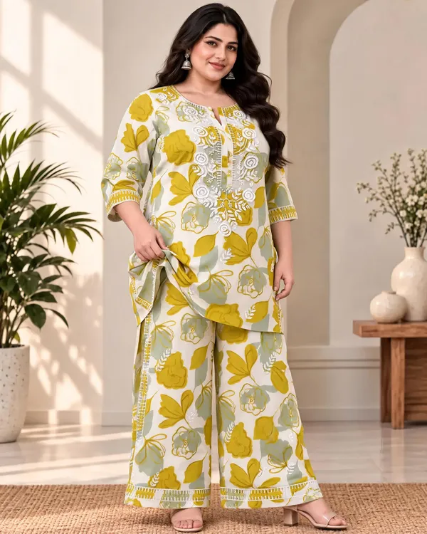 Lemon_Cotton_Palazzo_Suit_Set_For_Women