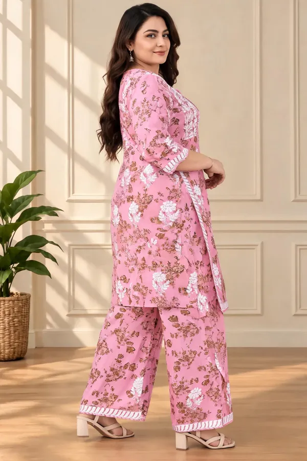 Pink_Cotton_Palazzo_Suit_Set_For_Women