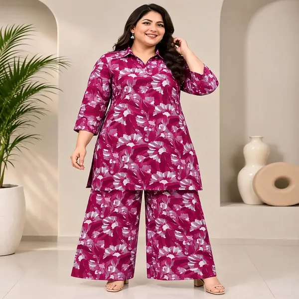 Purple_Cotton_Kurta_Set_For_Women
