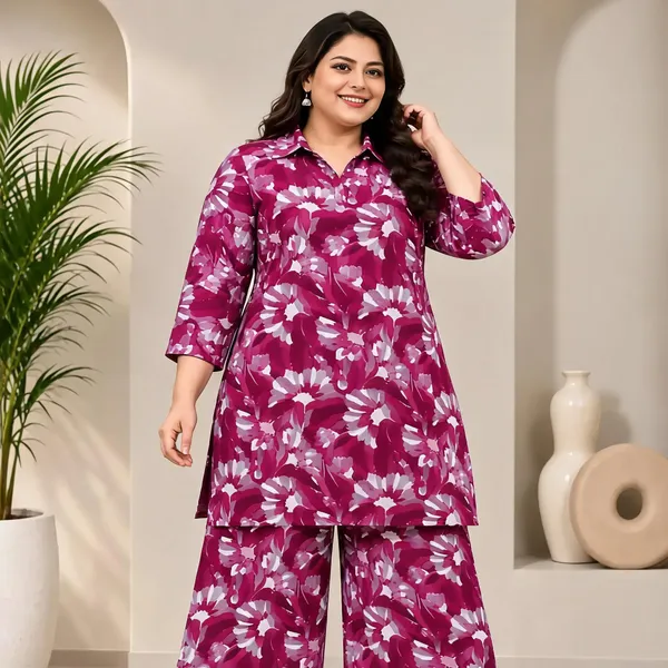 Purple_Cotton_Kurta_Set_For_Women