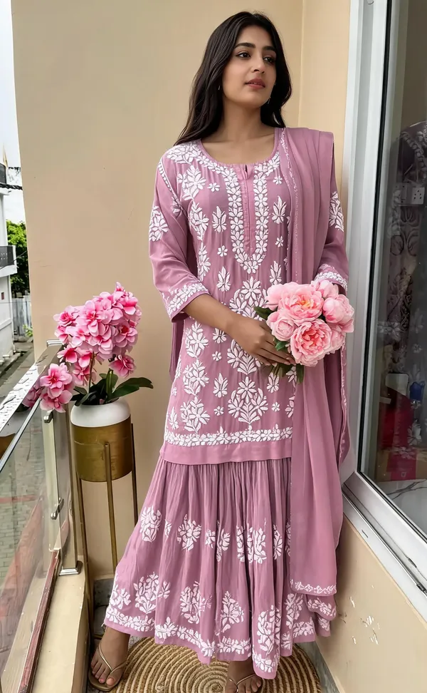Pink_Cotton_Kurta_Set_For_Women