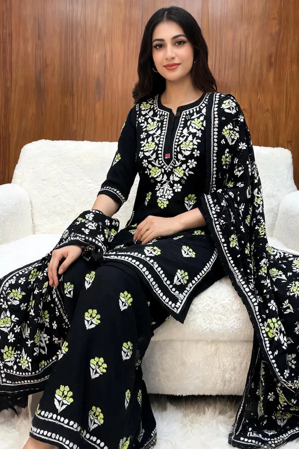 Black_Cotton_Palazzo_Suit_Set_For_Women