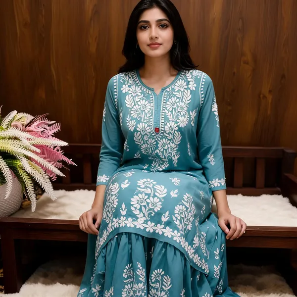Blue_Cotton_Palazzo_Suit_Set_For_Women
