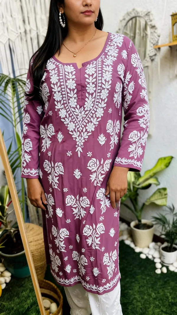 Magenta_Cotton_Kurta_Set_For_Women