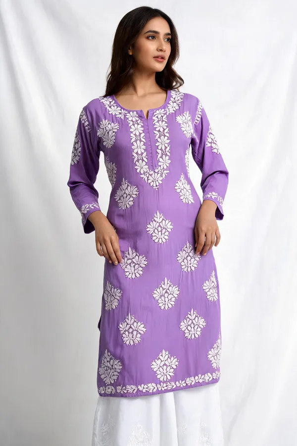 Purple_Cotton_Kurta_Set_For_Women