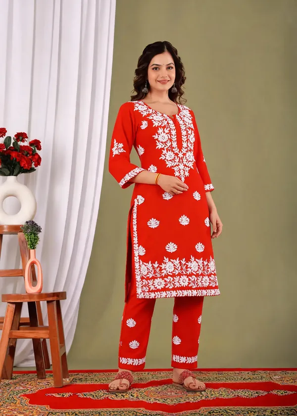 Red_Cotton_Palazzo_Suit_Set_For_Women