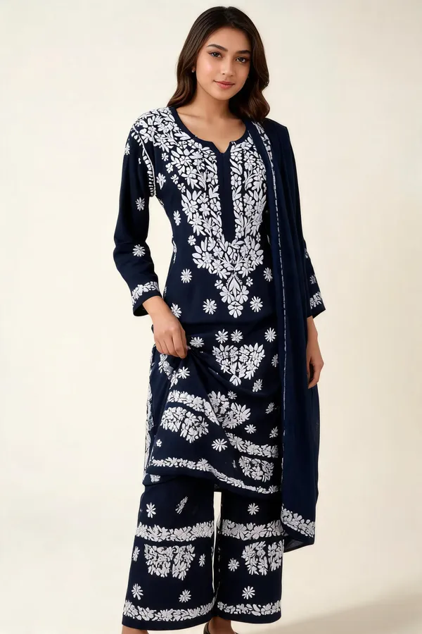 Blue_Cotton_Palazzo_Suit_Set_For_Women