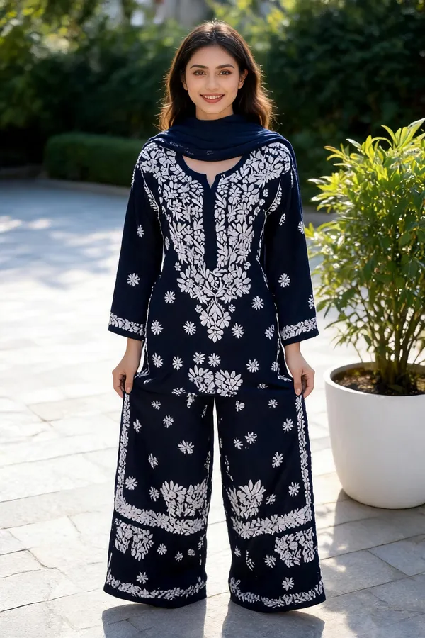 Blue_Cotton_Palazzo_Suit_Set_For_Women