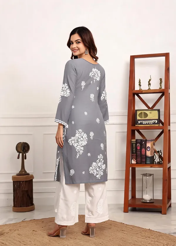 Grey_Cotton_Kurta_Set_For_Women