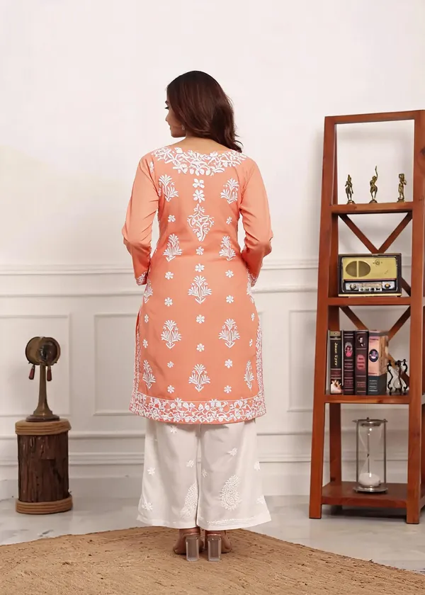 Peach_Cotton_Palazzo_Suit_Set_For_Women
