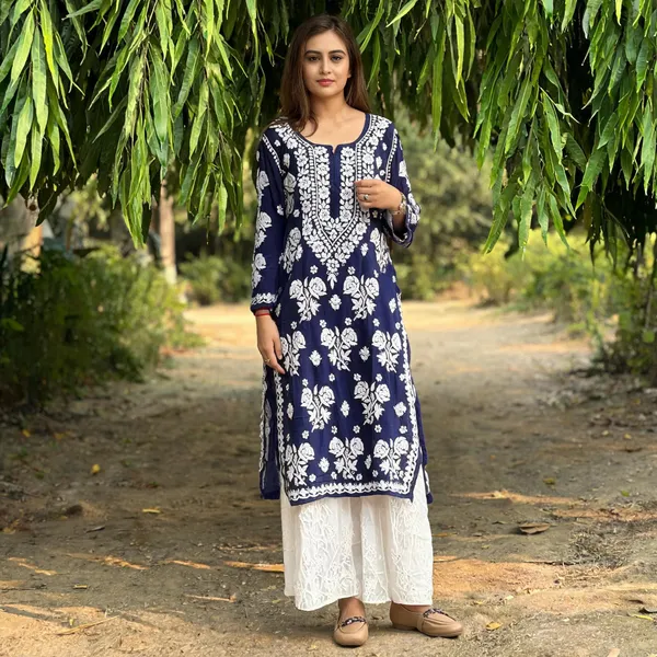 Blue_Cotton_Palazzo_Suit_Set_For_Women