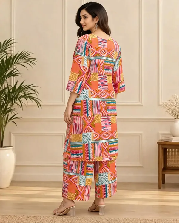 Multicolor_Cotton_Kurta_Set_For_Women