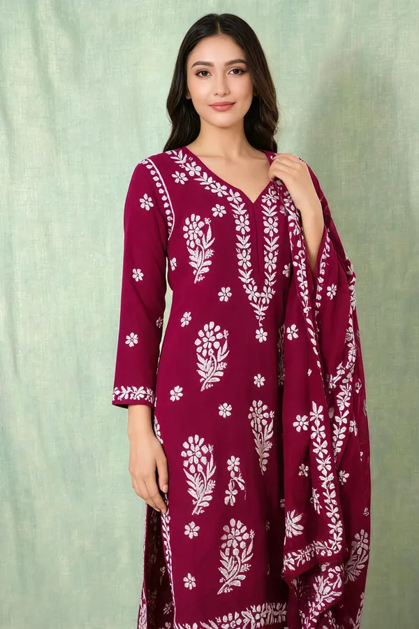 Pink_Cotton_Kurta_Set_For_Women