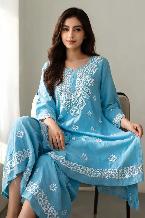 Blue_Cotton_Palazzo_Suit_Set_For_Women