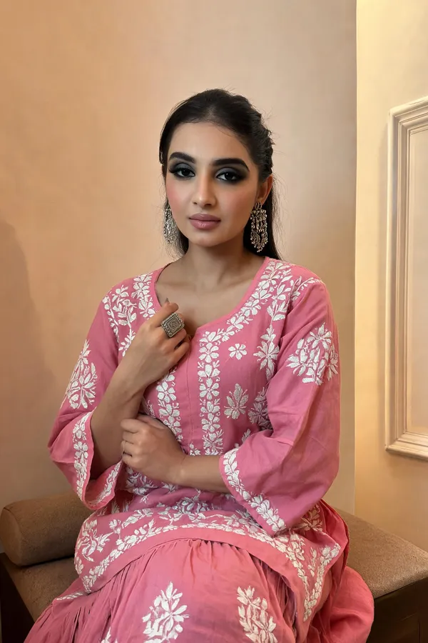Pink_Cotton_Kurta_Set_For_Women