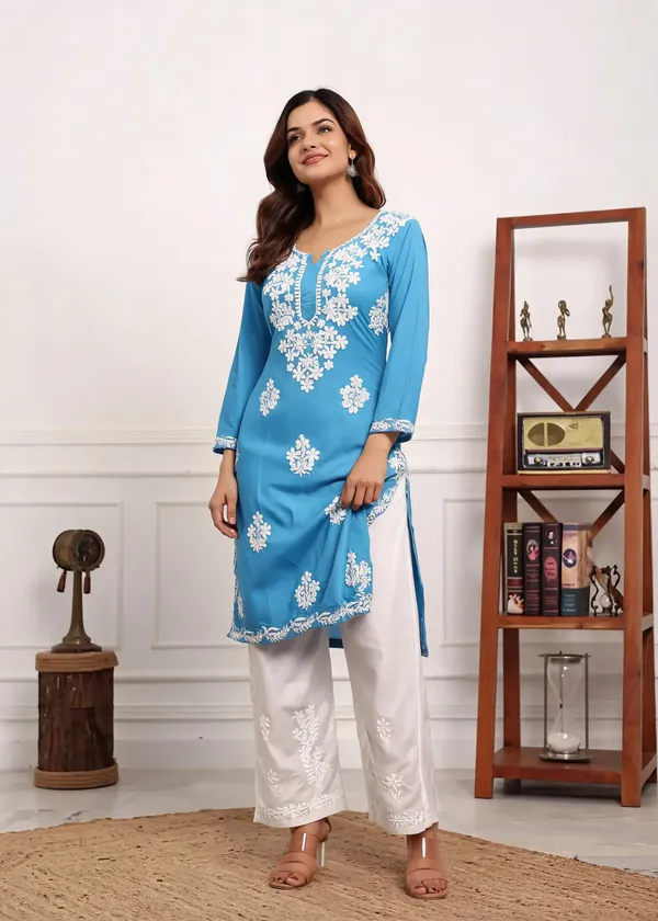 Sky_Blue_Cotton_Palazzo_Suit_Set_For_Women