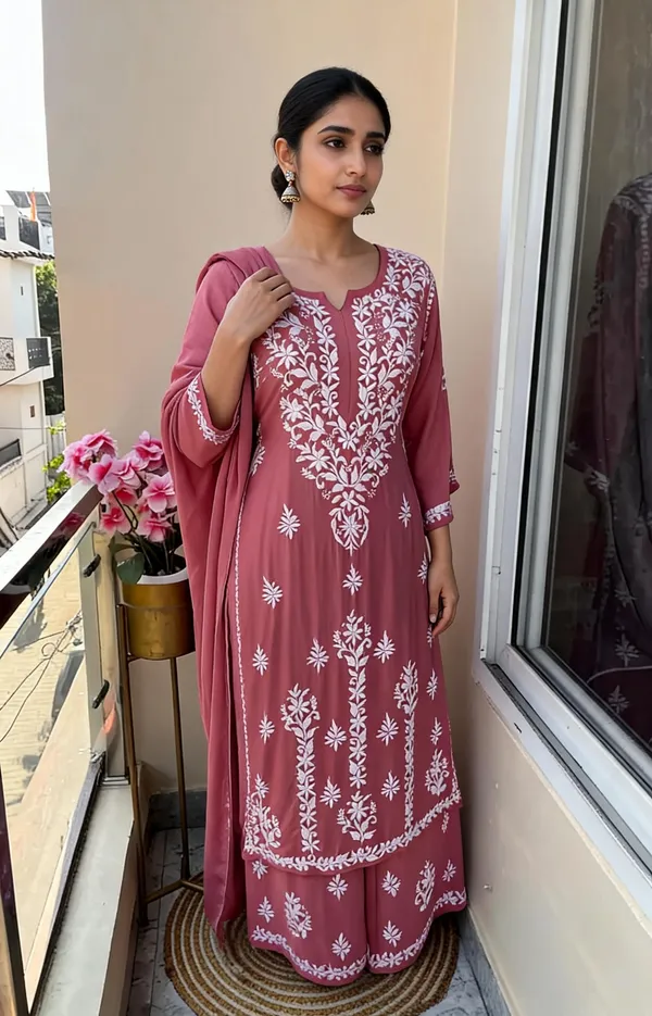 Pink_Cotton_Palazzo_Suit_Set_For_Women