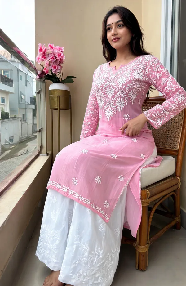 Pink_Cotton_Palazzo_Kurtis_For_Women