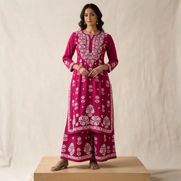 Pink_Cotton_Palazzo_Kurta_Set_For_Women